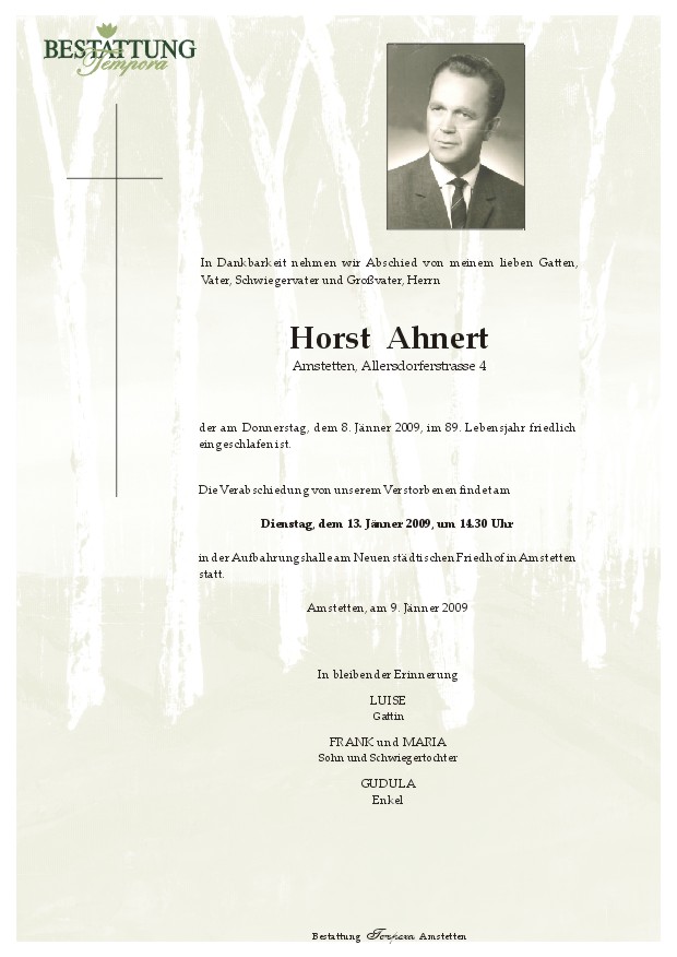 Parte Horst Ahnert