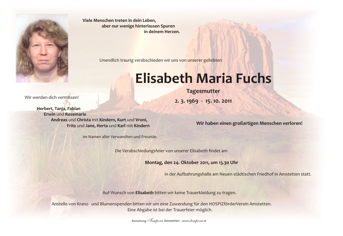 Parte Elisabeth Maria Fuchs
