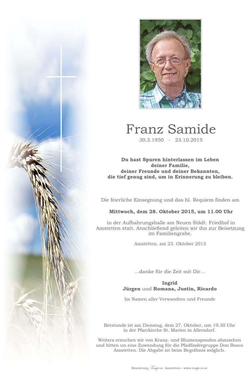 Parte Franz Samide