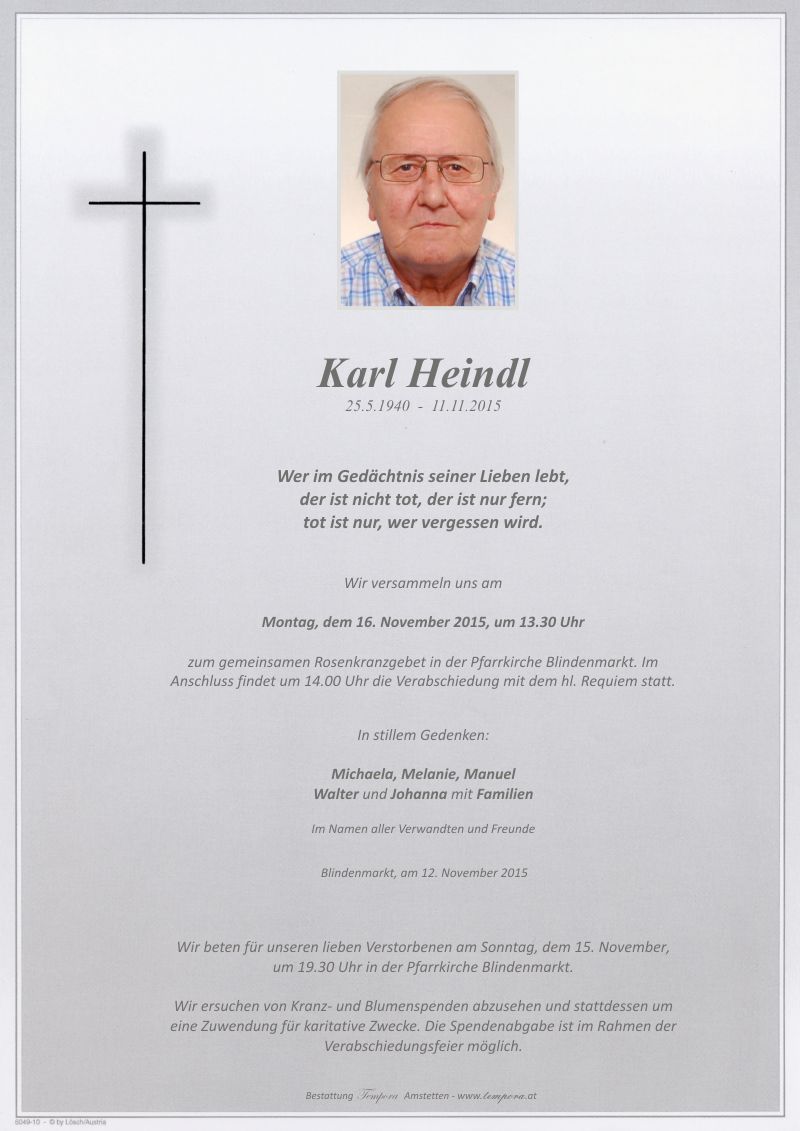 Parte Karl Heindl