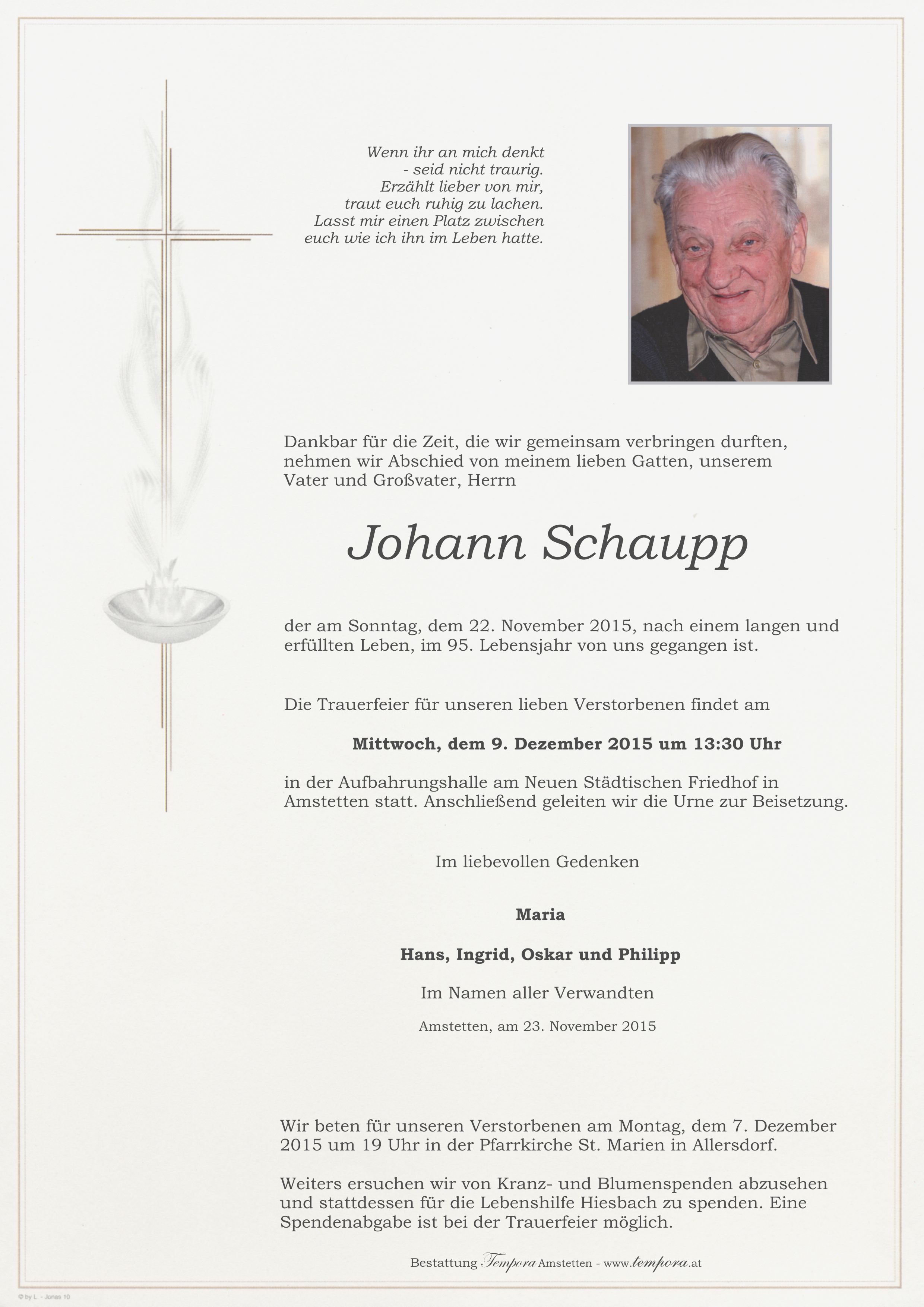 Parte Johann Schaupp