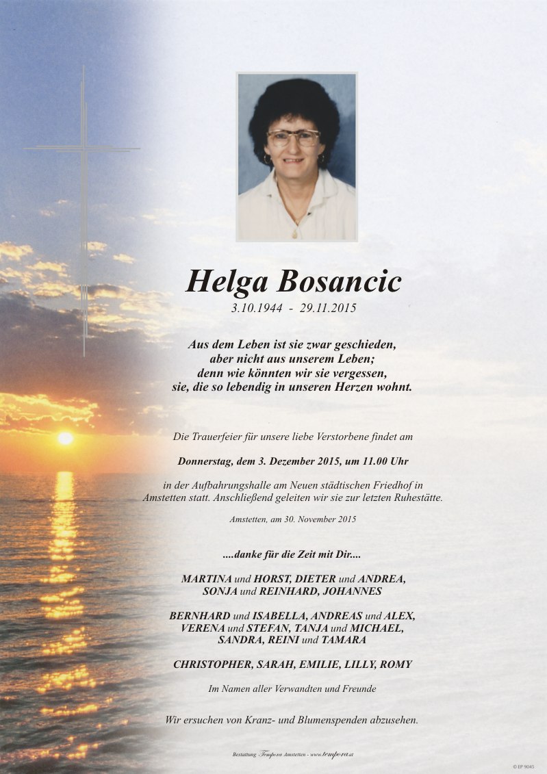 Parte Helga Bosancic