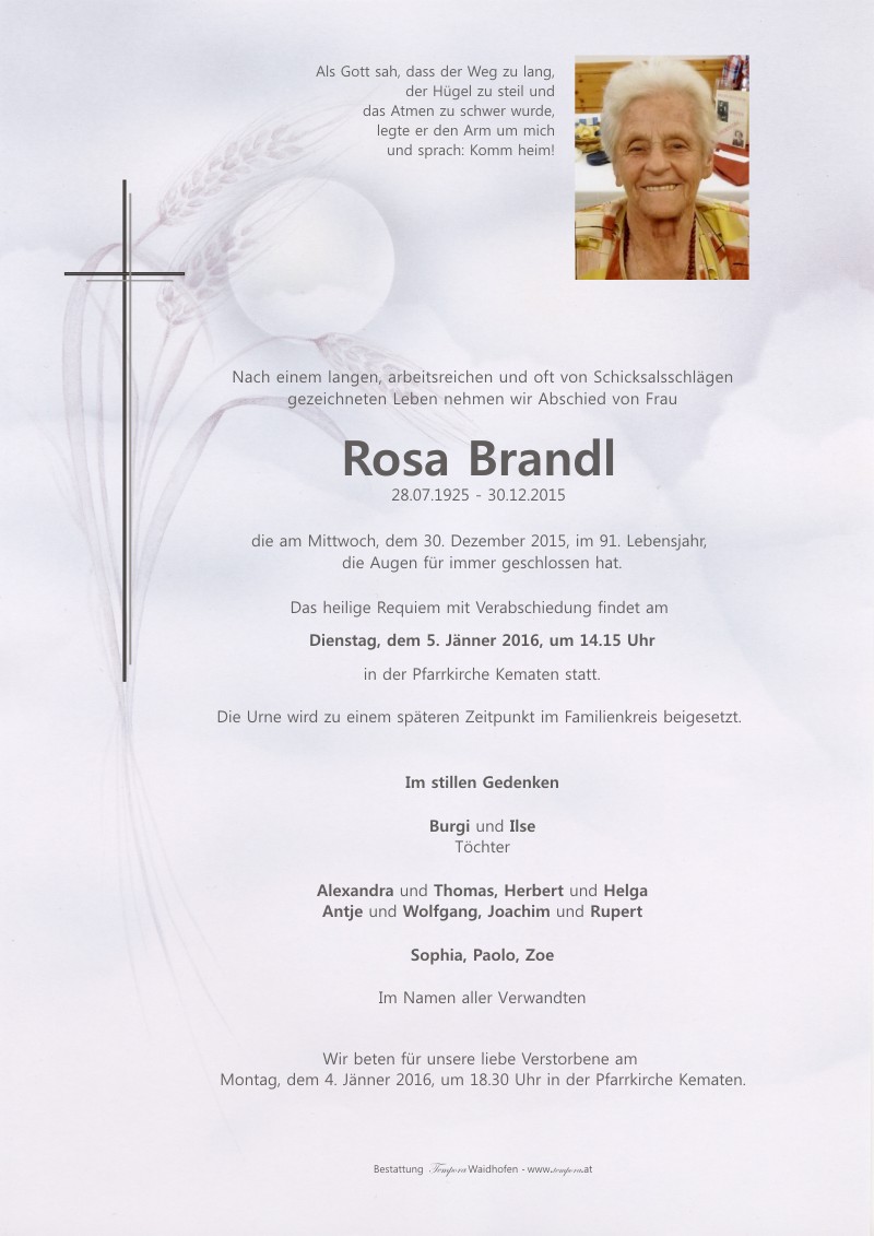 Parte Rosa Brandl