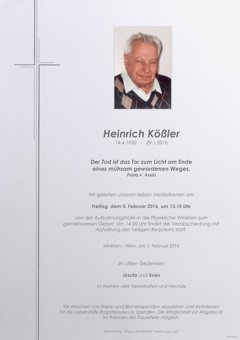 Parte Heinrich Kößler