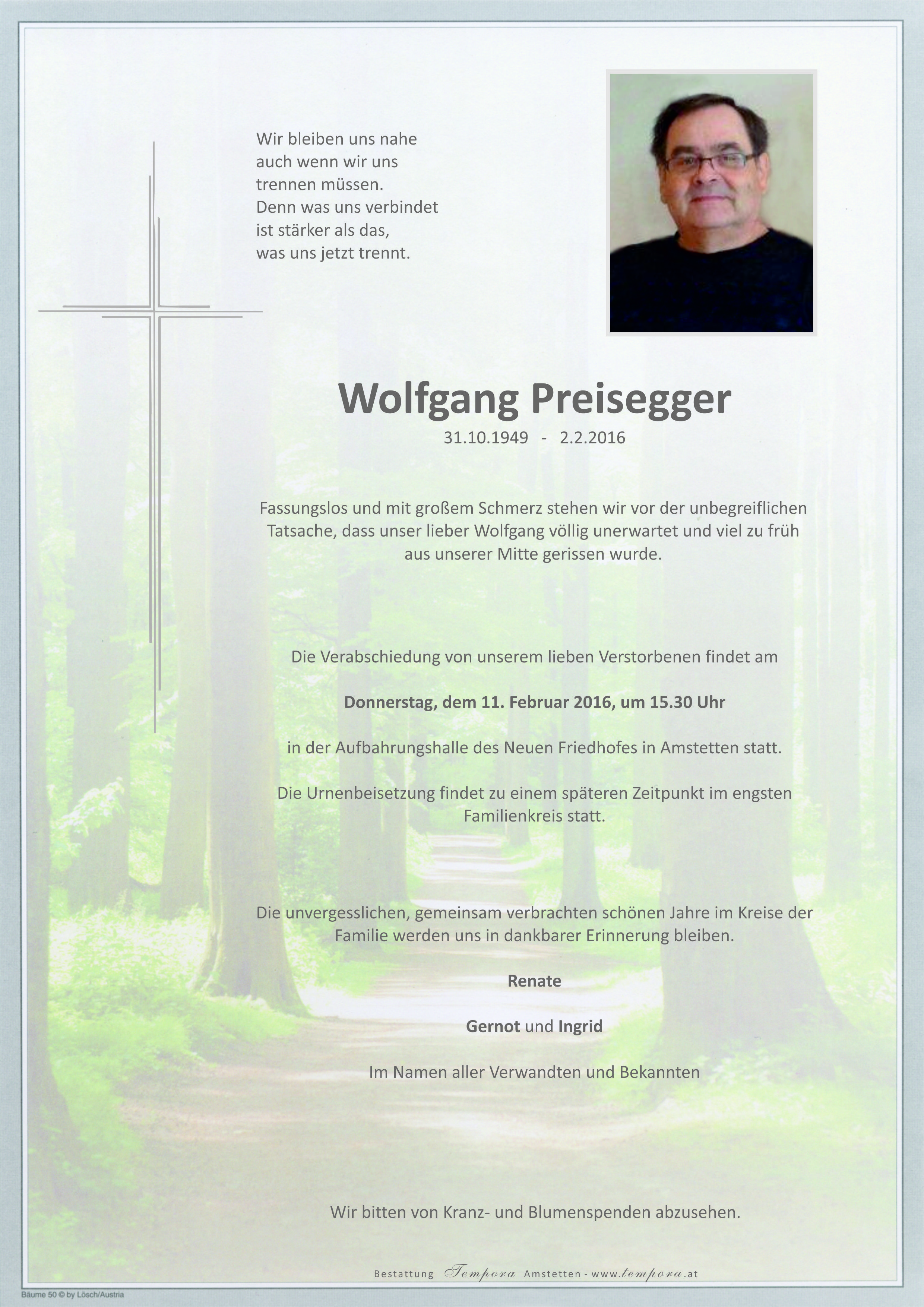 Parte Wolfgang Preisegger