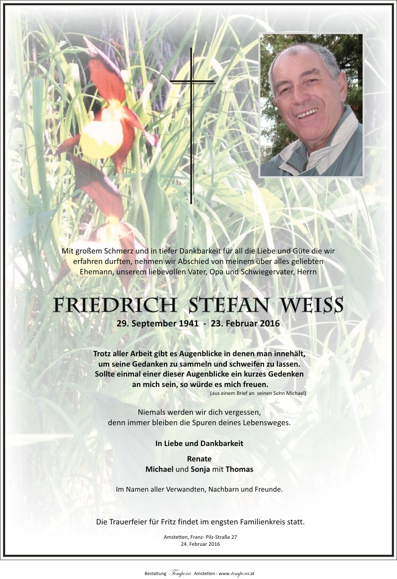Parte Friedrich Stefan Weíß