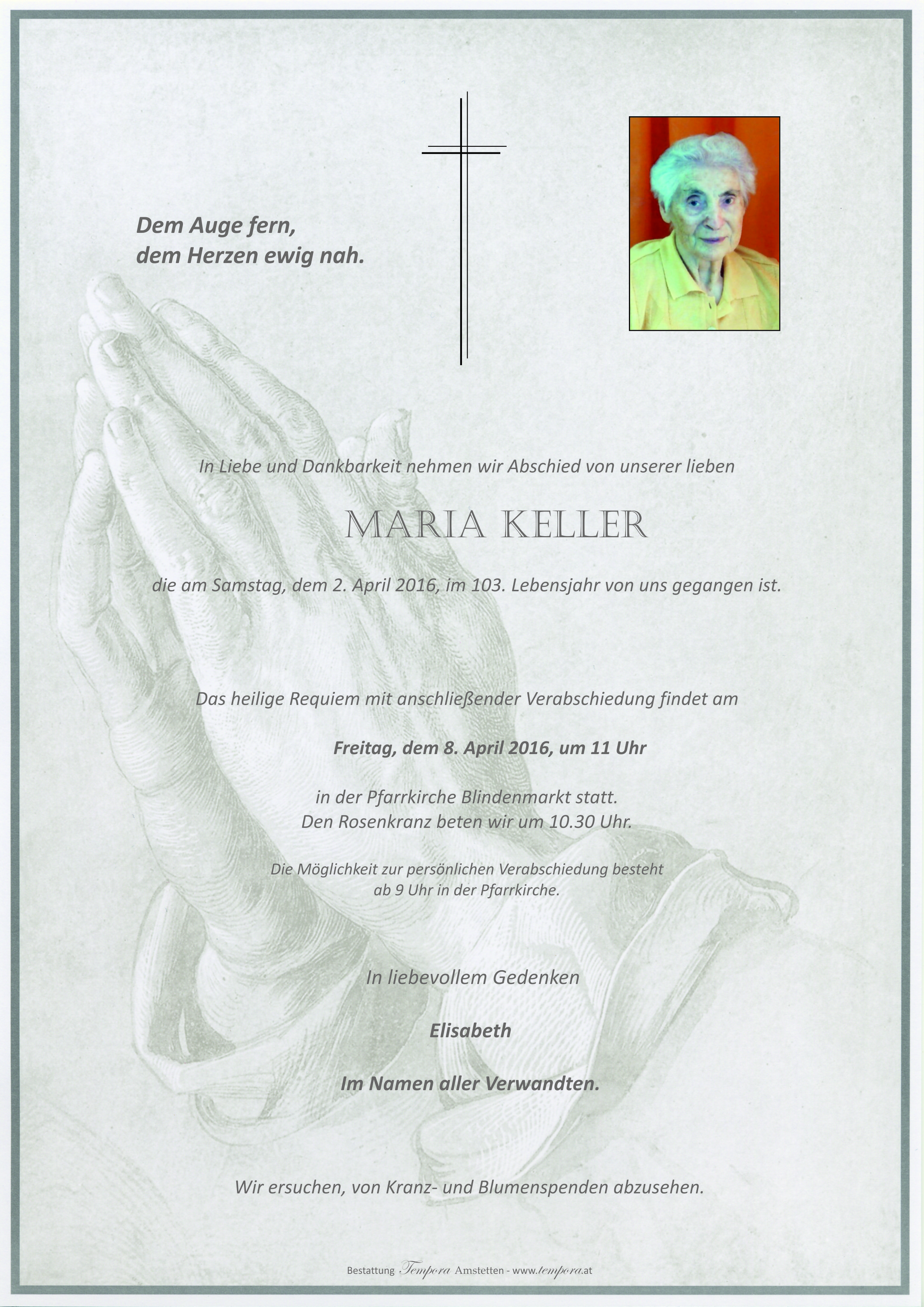 Parte Maria Keller