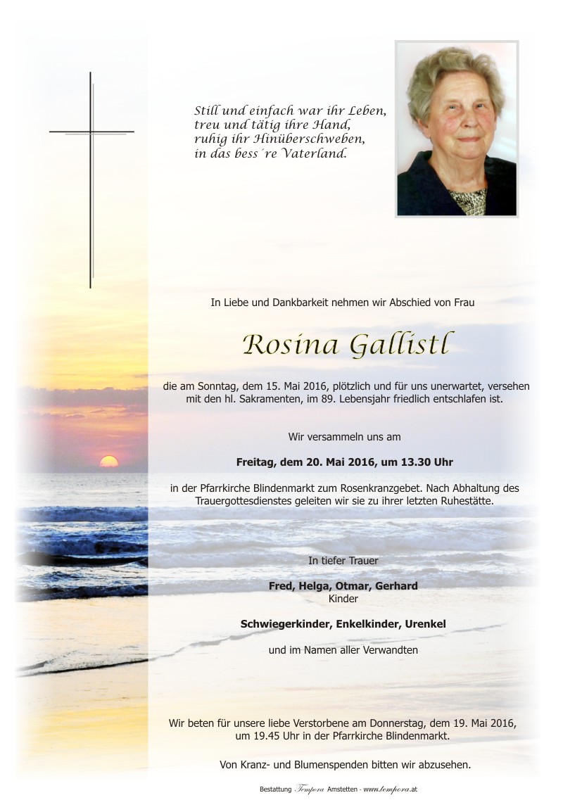 Parte Rosina Gallistl