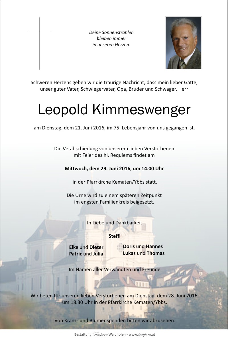 Parte Leopold Kimmeswenger