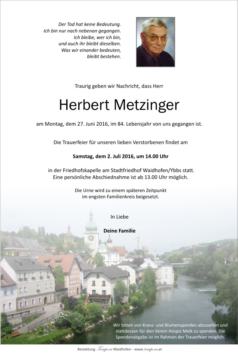 Parte Herbert Metzinger