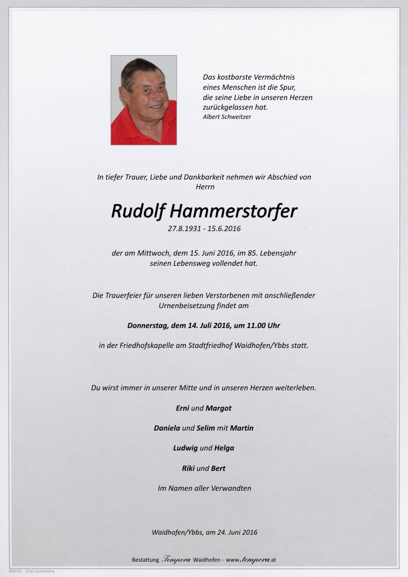 Parte Rudolf Hammerstorfer