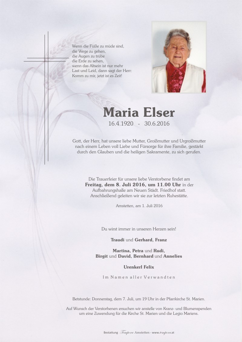 Parte Maria Elser