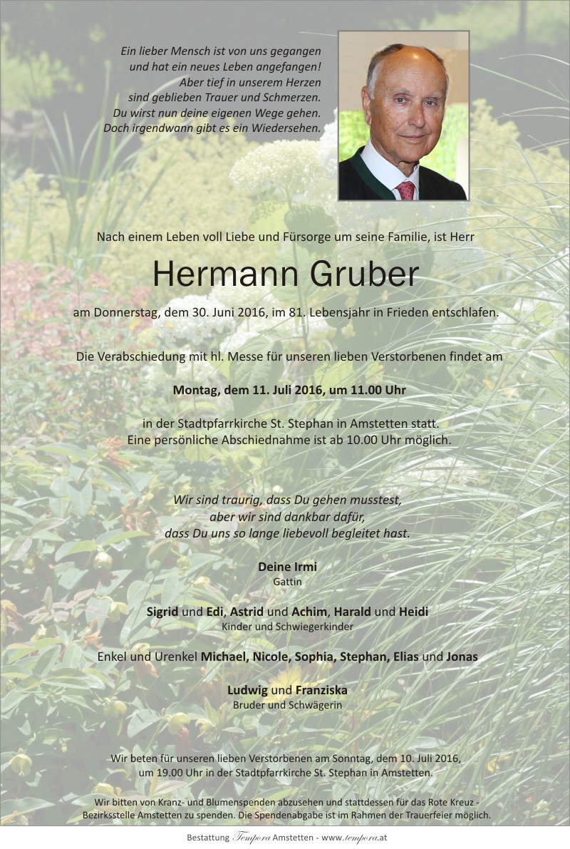Parte Hermann Gruber