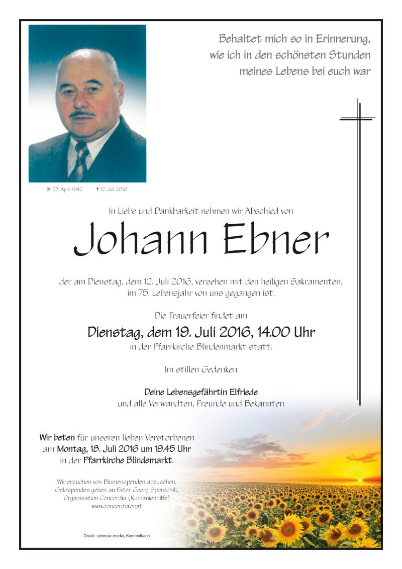 Parte Johann Ebner