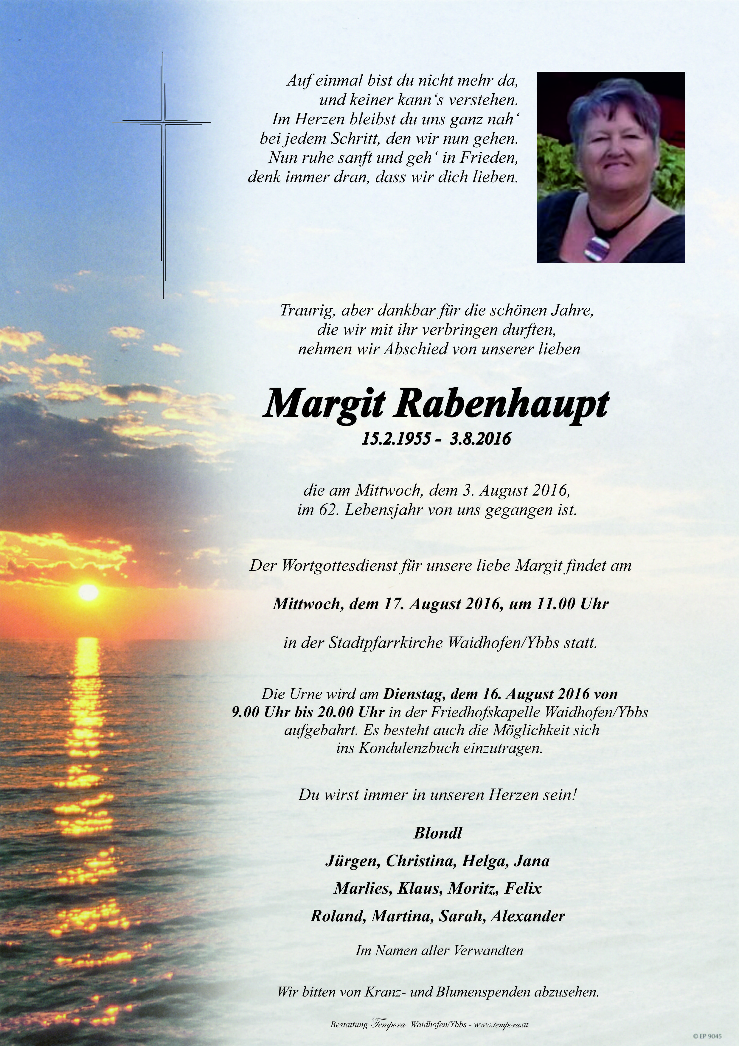 Parte Margit Rabenhaupt