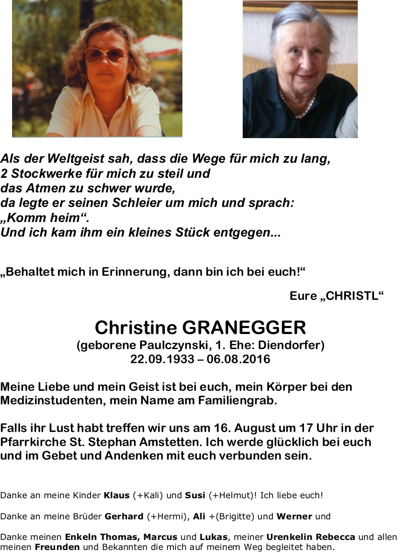 Parte Christine Granegger