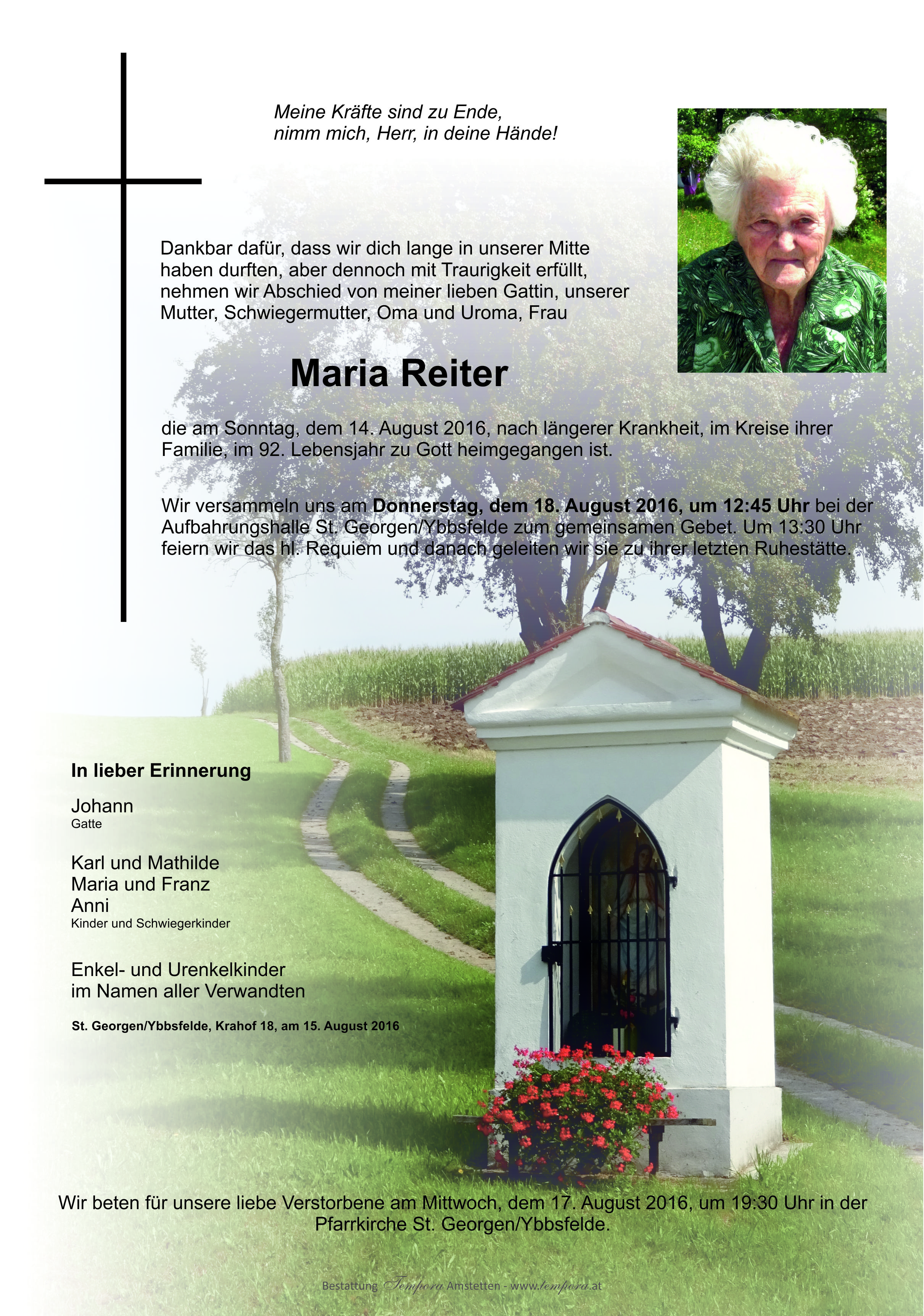 Parte Maria Reiter