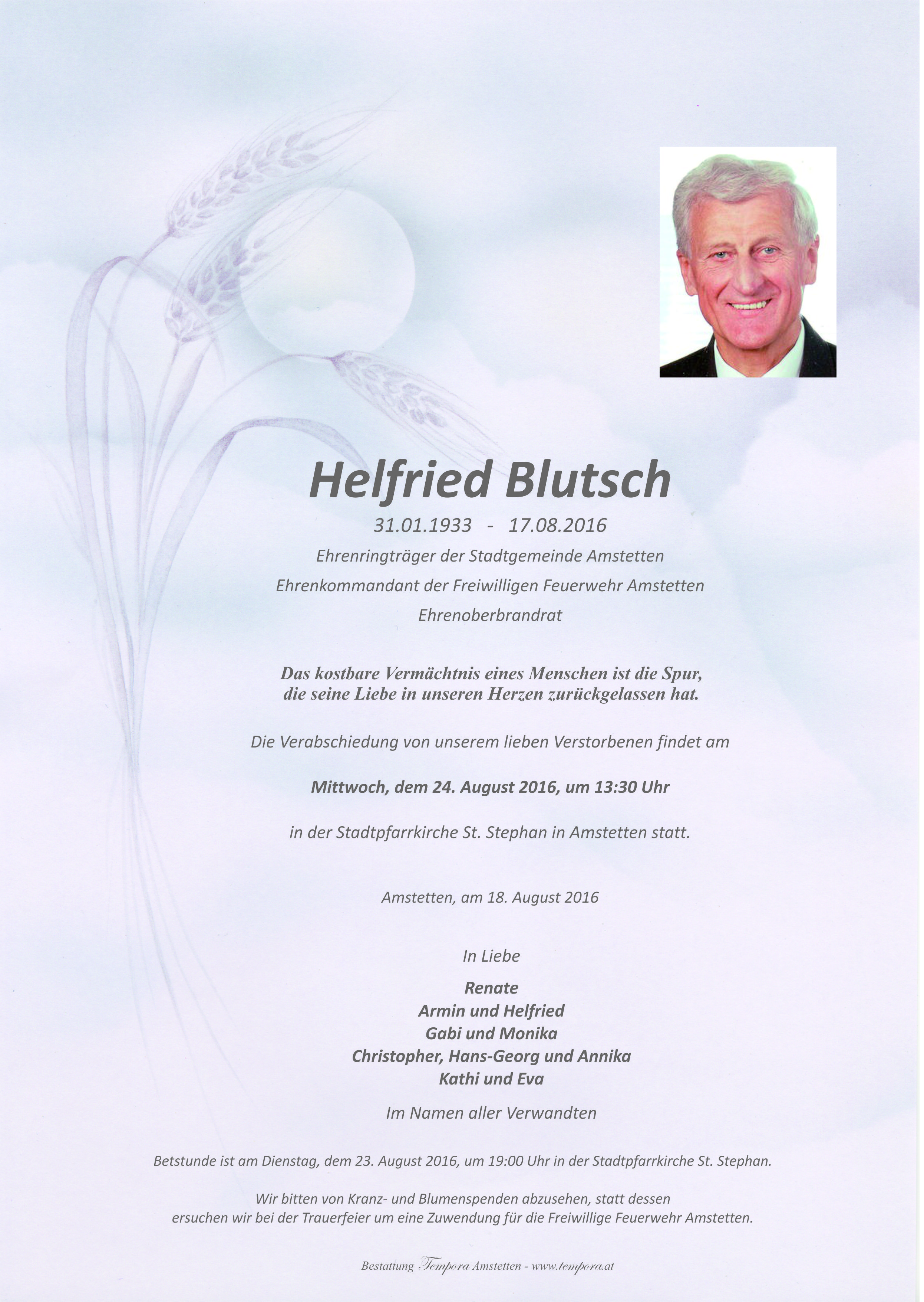 Parte Helfried Blutsch