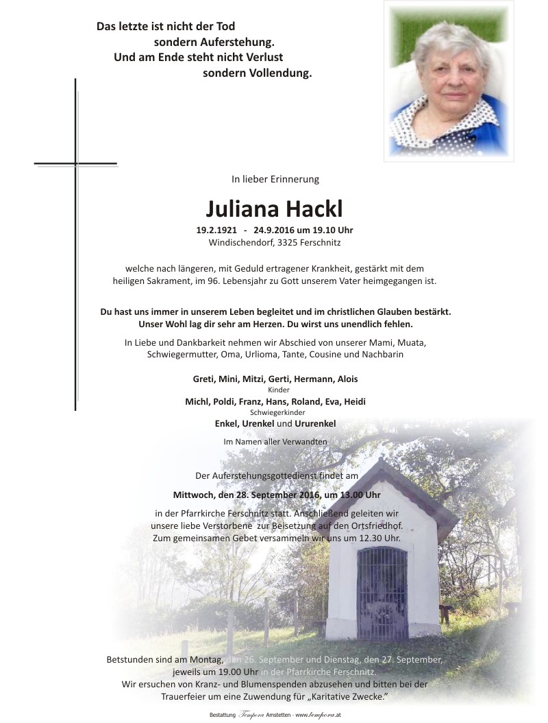 Parte Juliana Hackl
