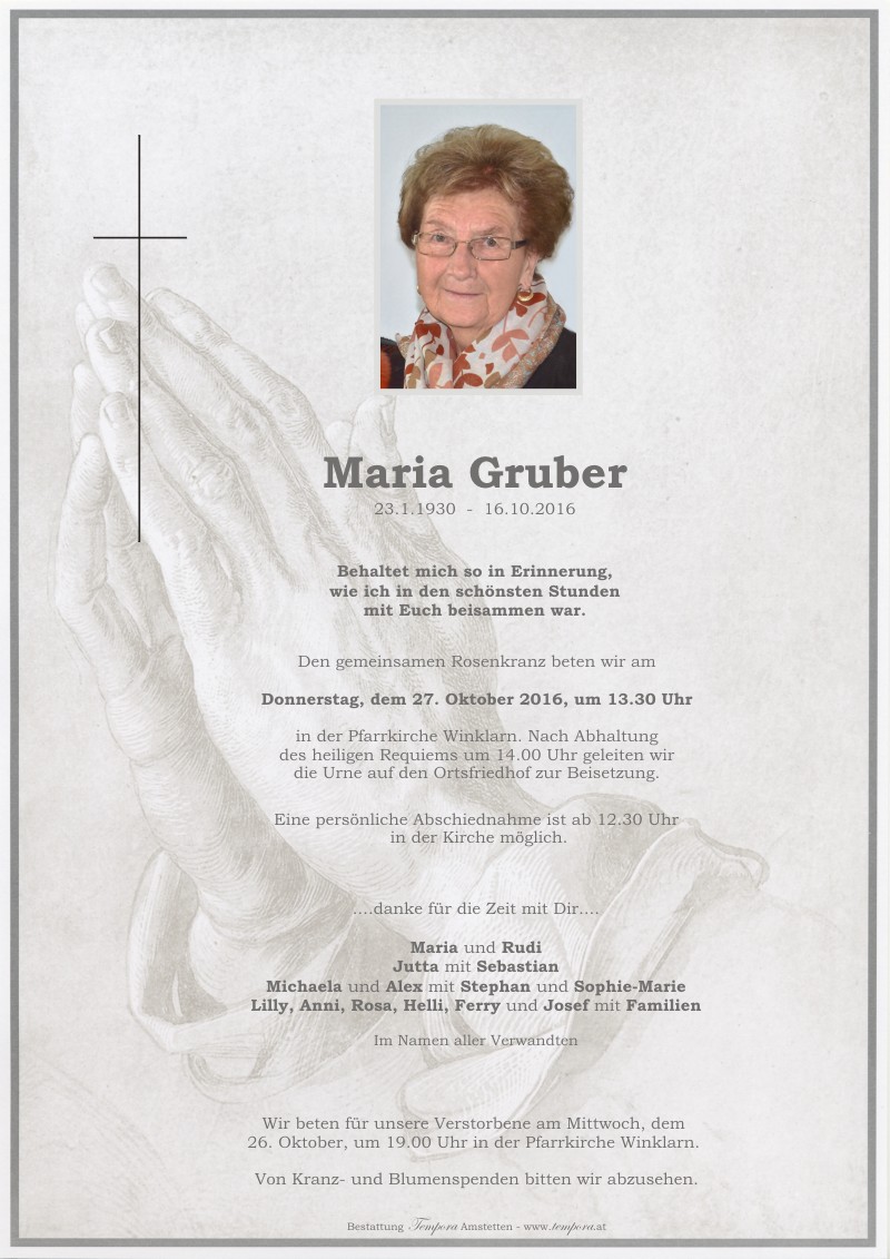 Parte Maria Gruber