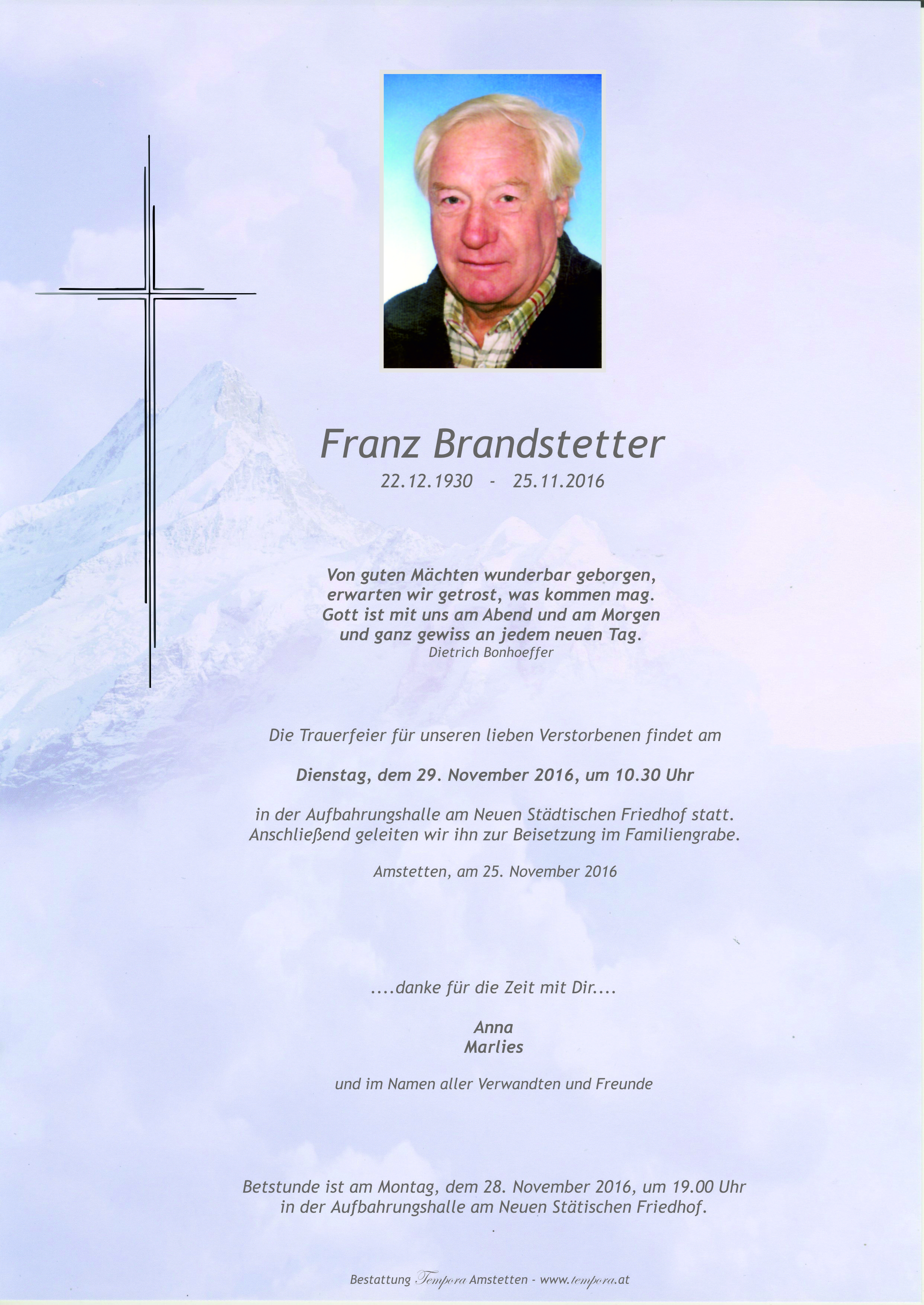 Parte Franz Brandstetter