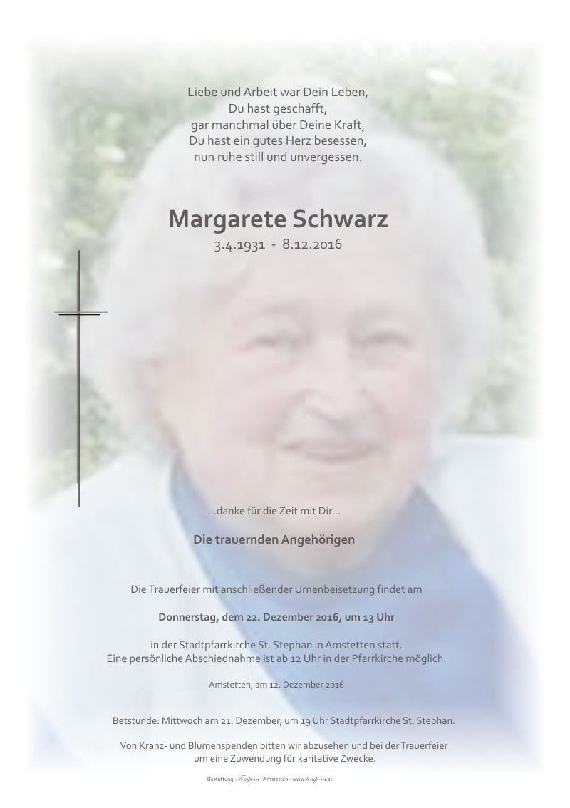 Parte Margarete Schwarz