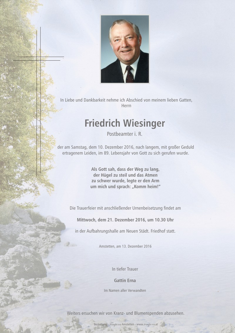 Parte Friedrich Wiesinger