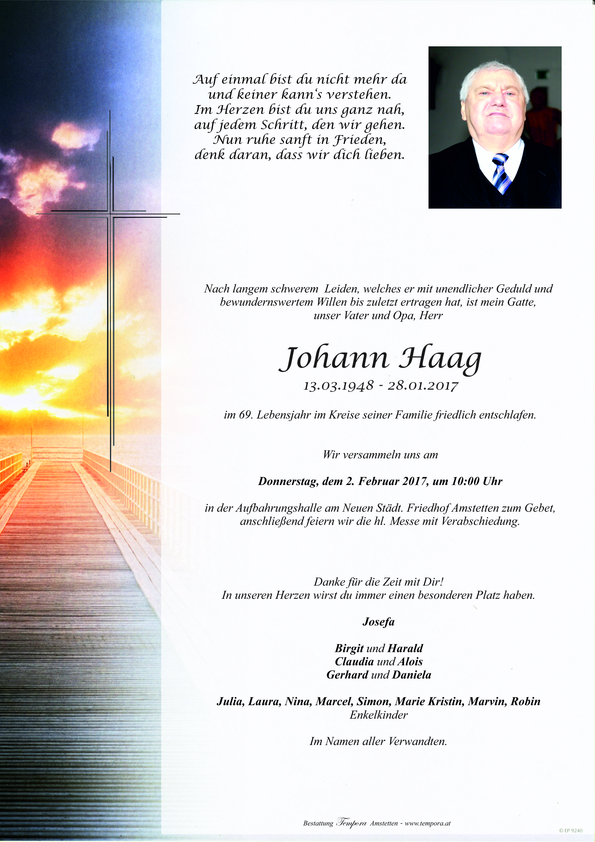 Parte Johann Haag