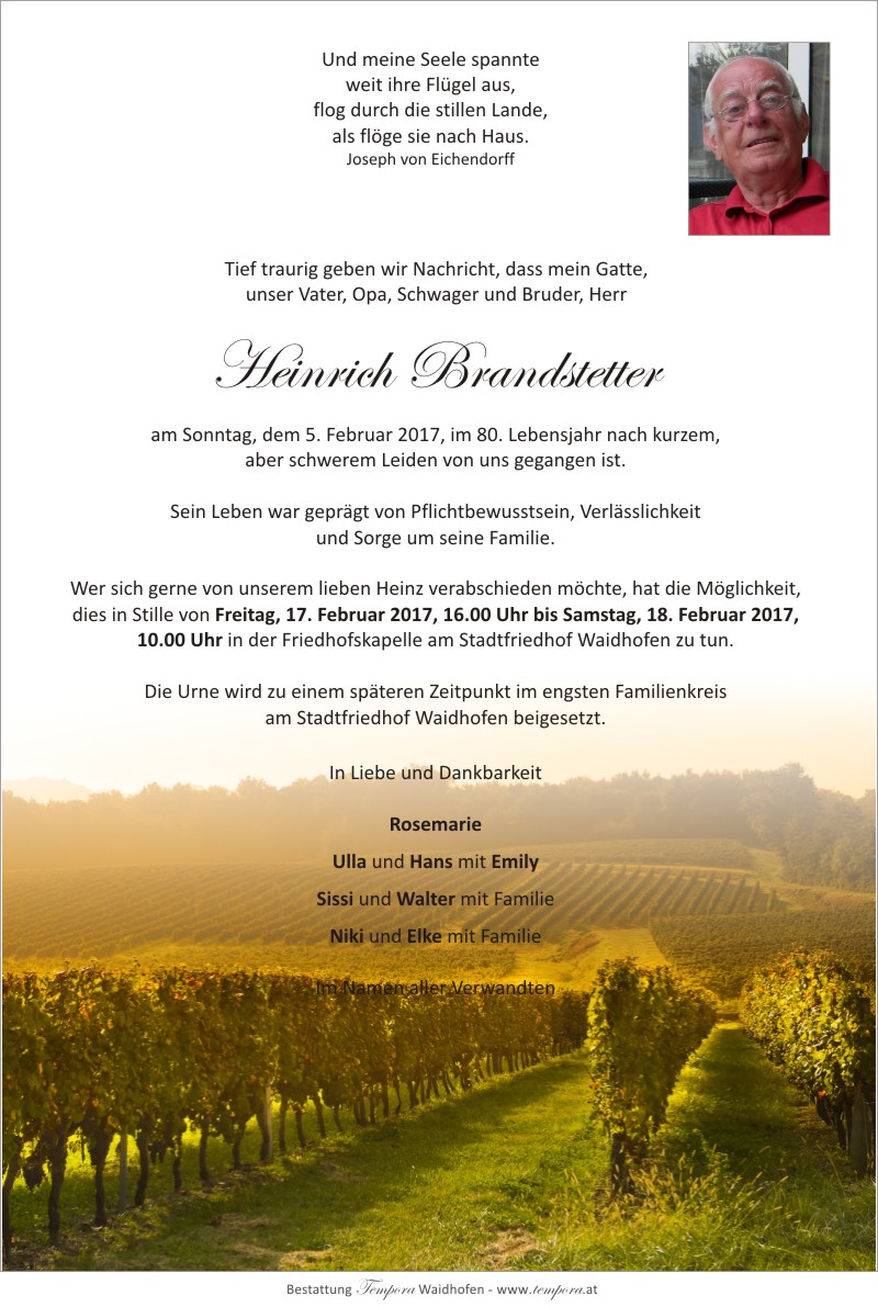 Parte Heinrich Brandstetter