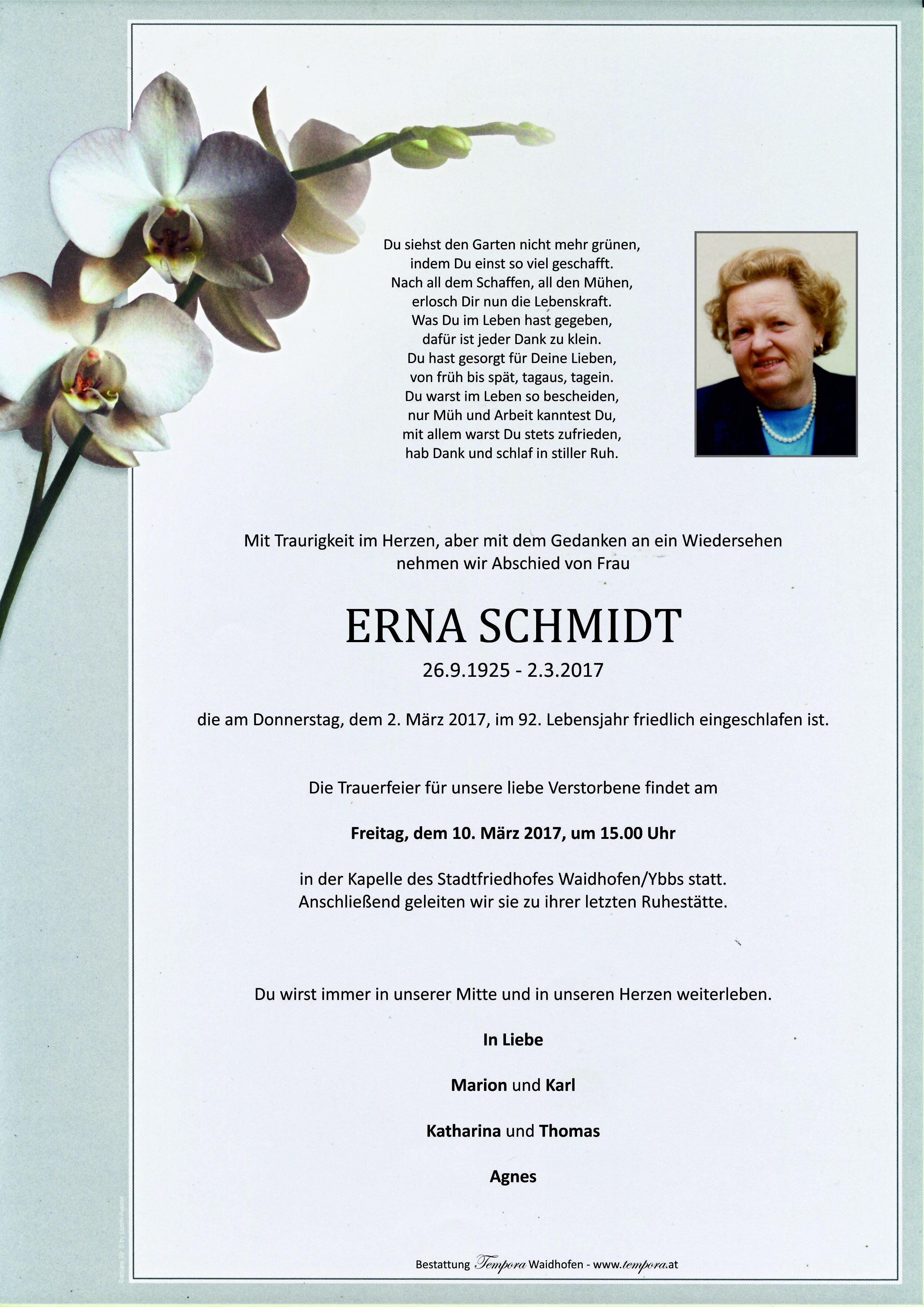 Parte Erna Schmidt