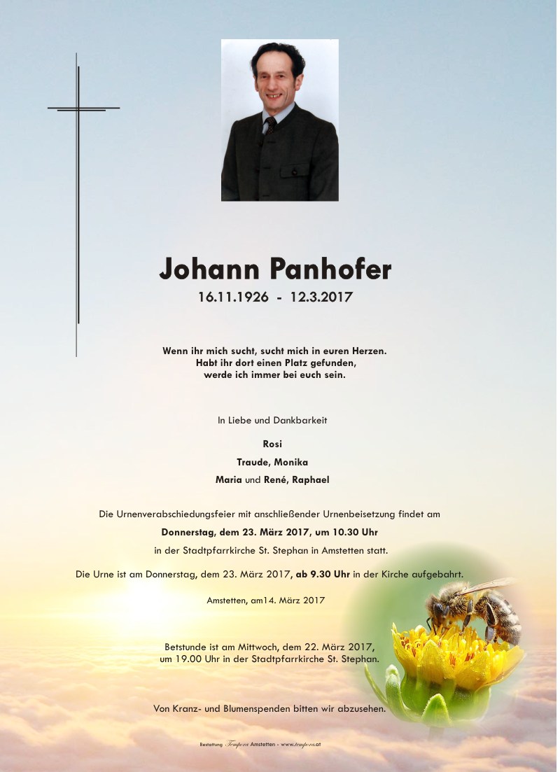 Parte Johann Panhofer