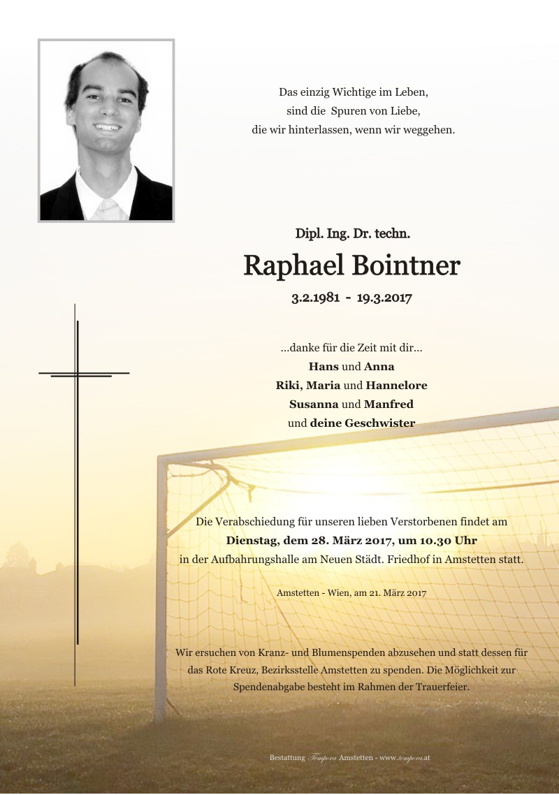 Parte DI Dr. Raphael Bointner