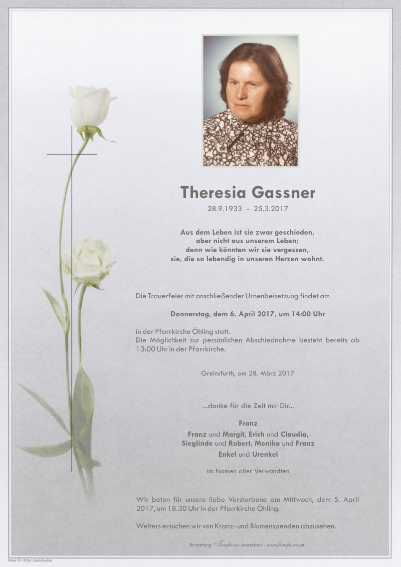 Parte Theresia Gassner