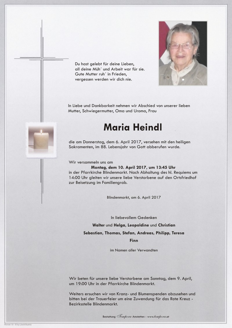 Parte Maria Heindl