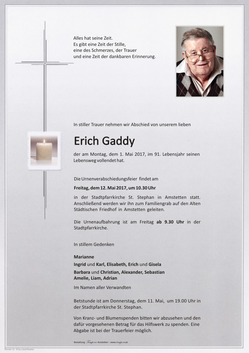 Parte Erich Gaddy