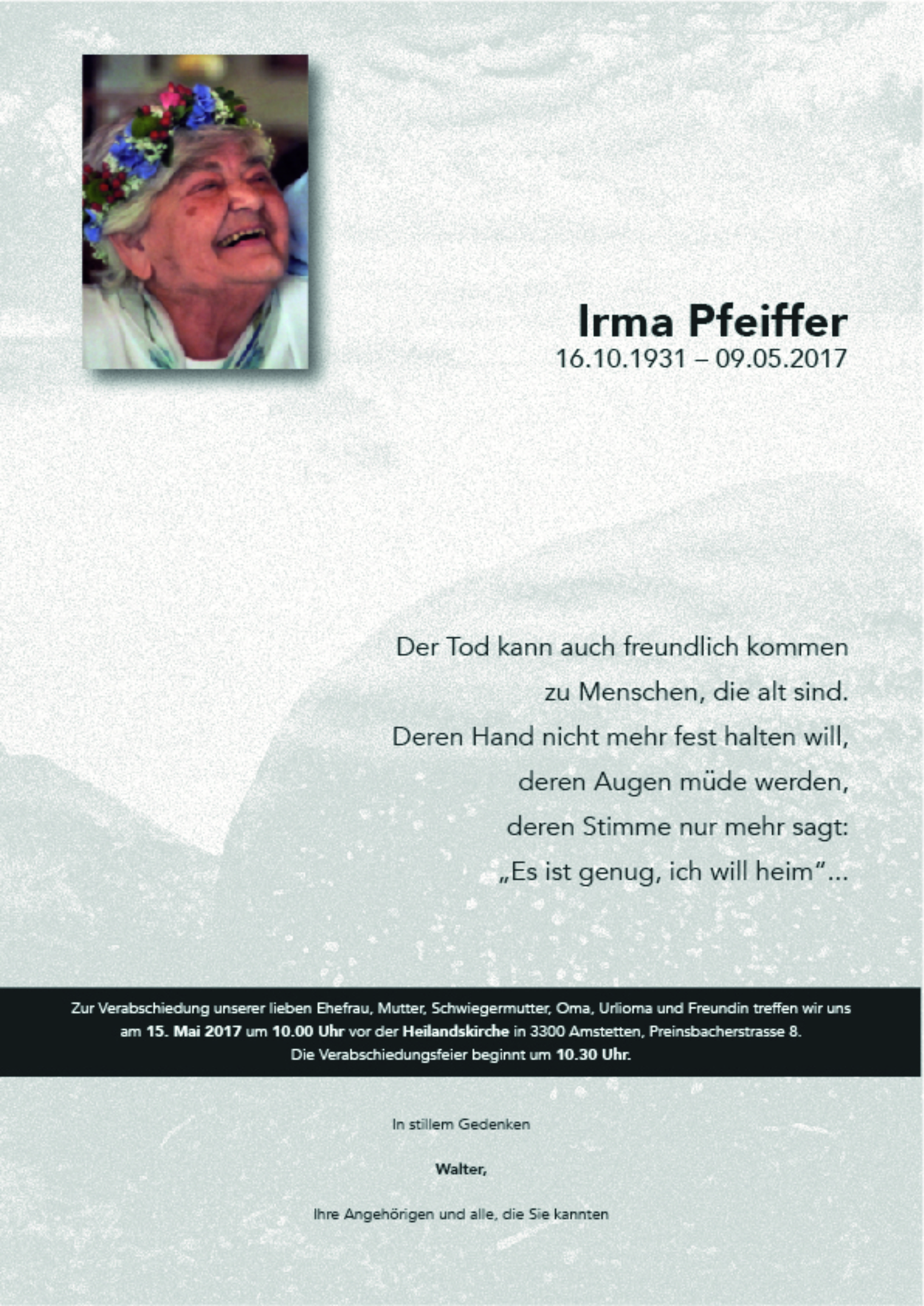 Parte Irma Pfeiffer