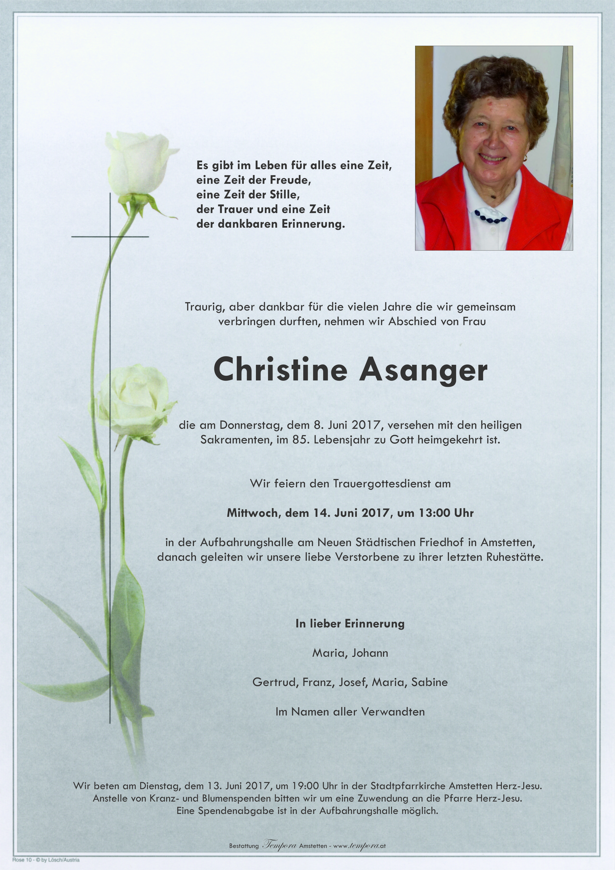 Parte Christine Asanger