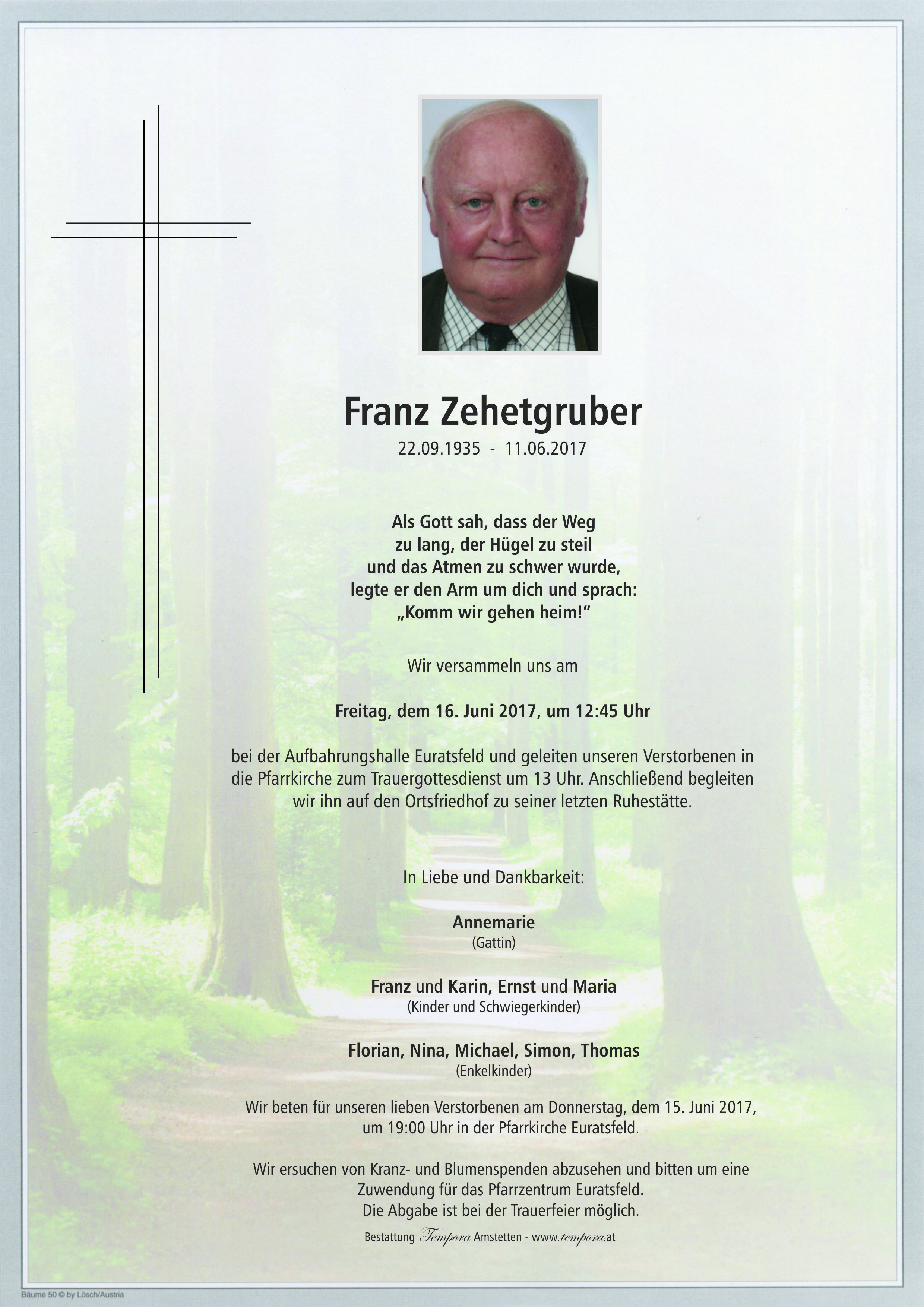 Parte Franz Zehetgruber