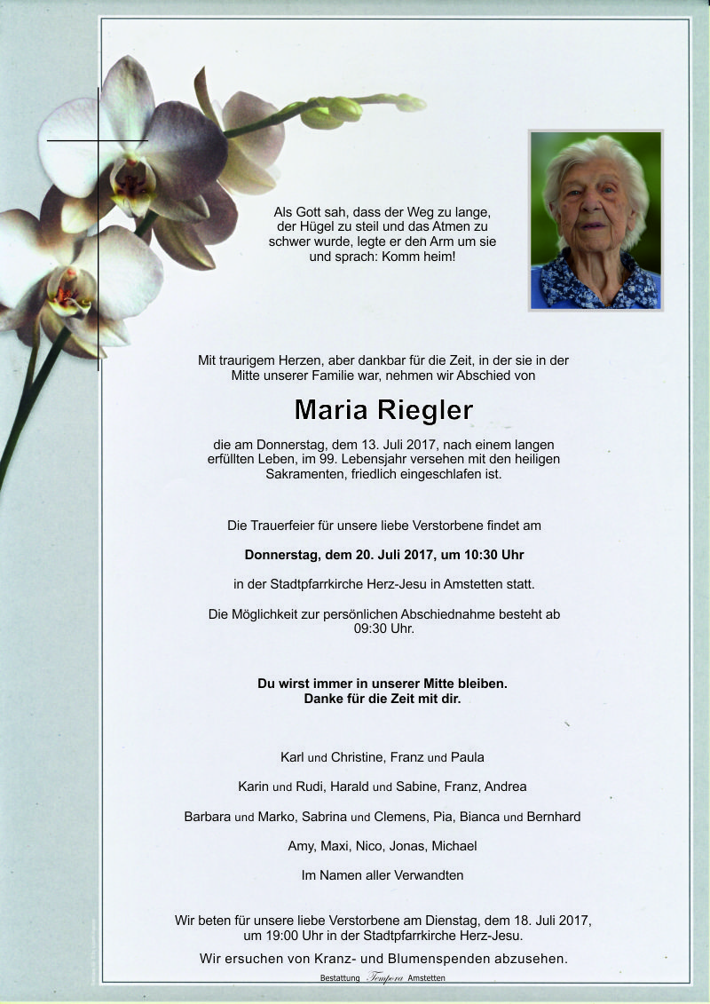 Parte Maria Riegler