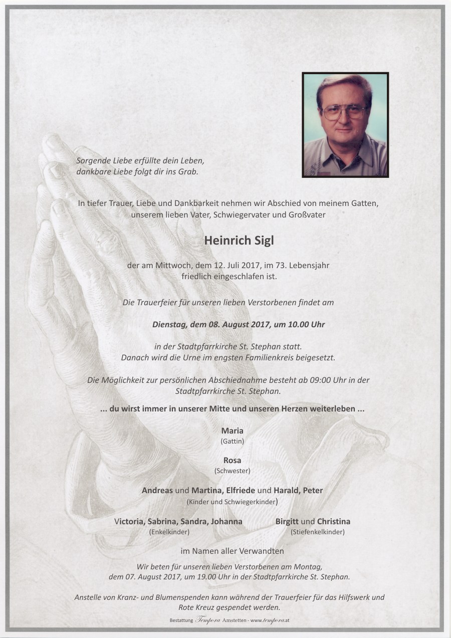 Parte Heinrich Sigl
