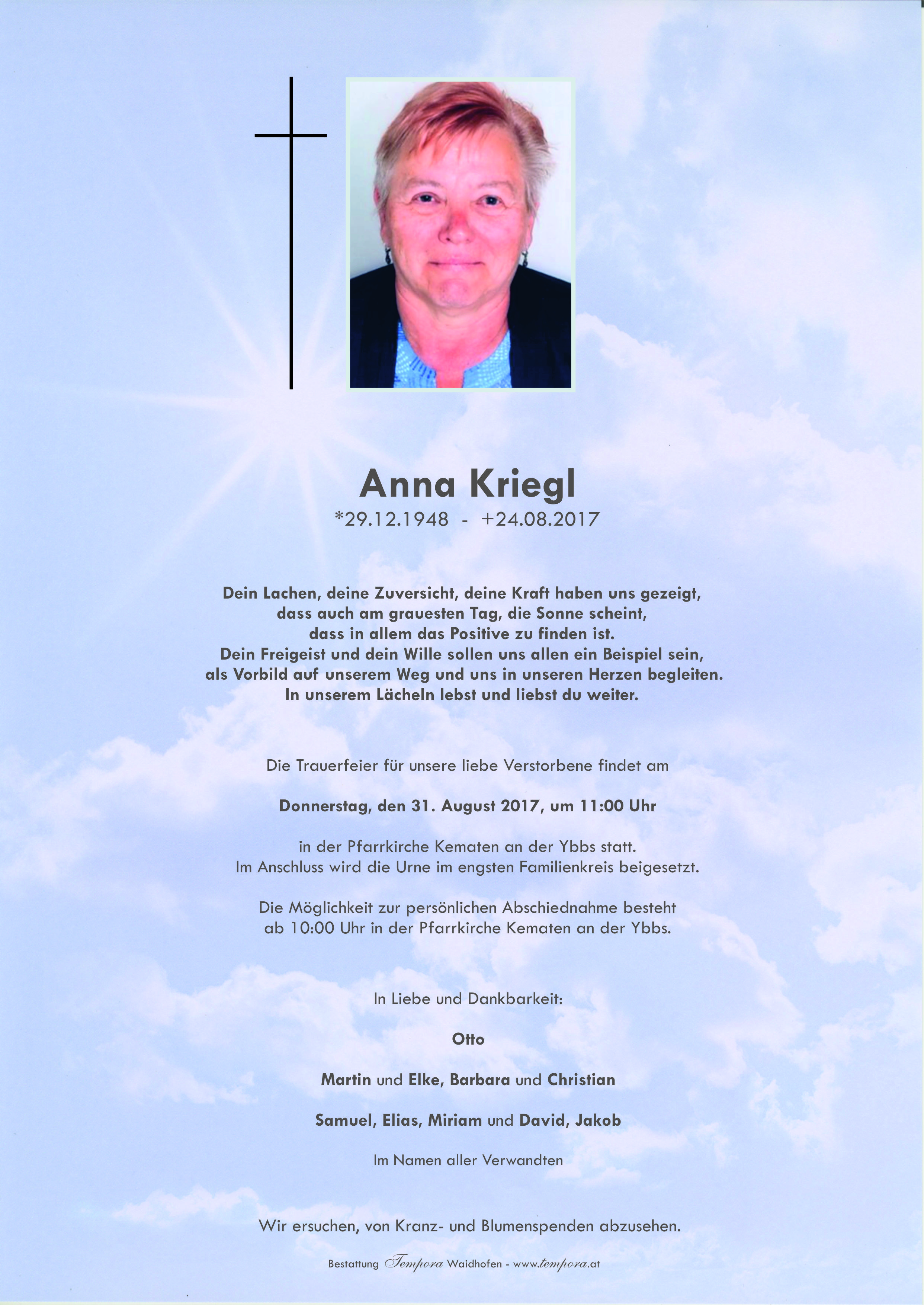 Parte Anna Kriegl