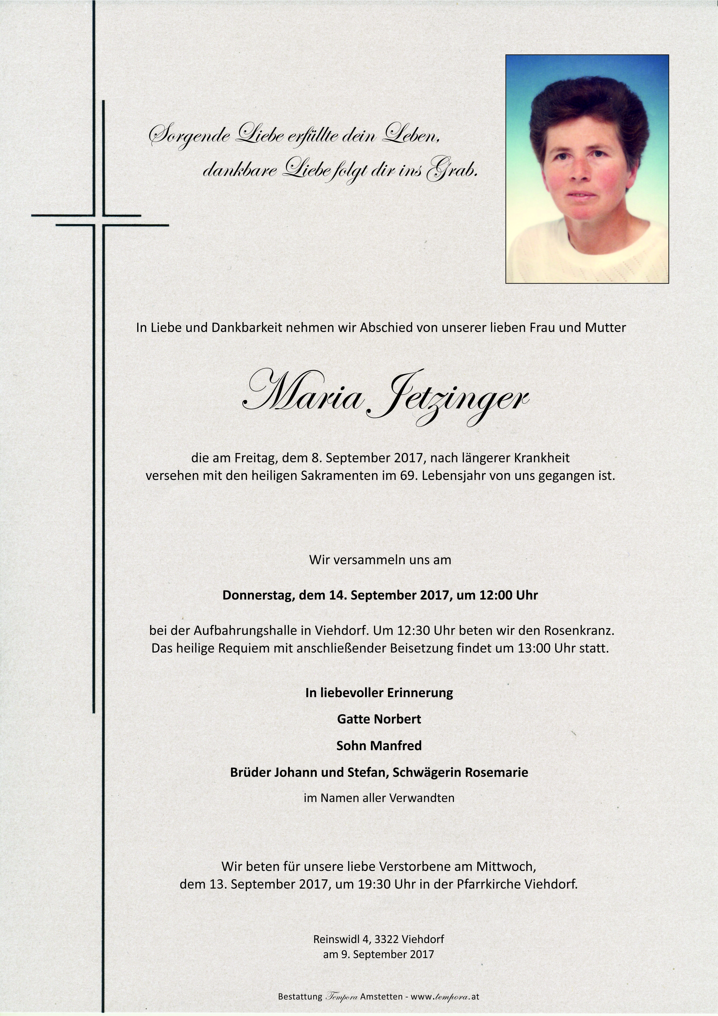 Parte Maria Jetzinger