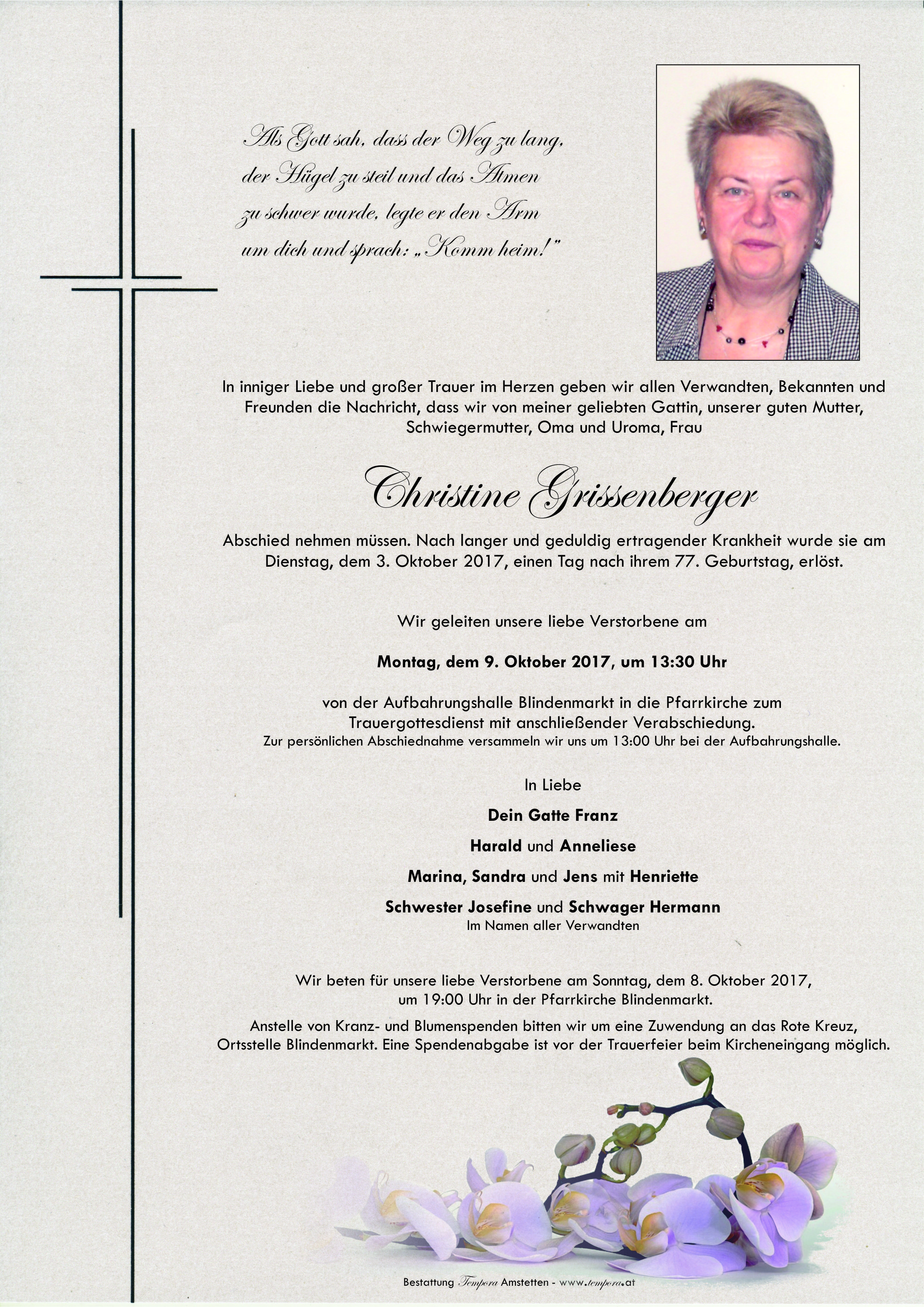 Parte Christine Grissenberger