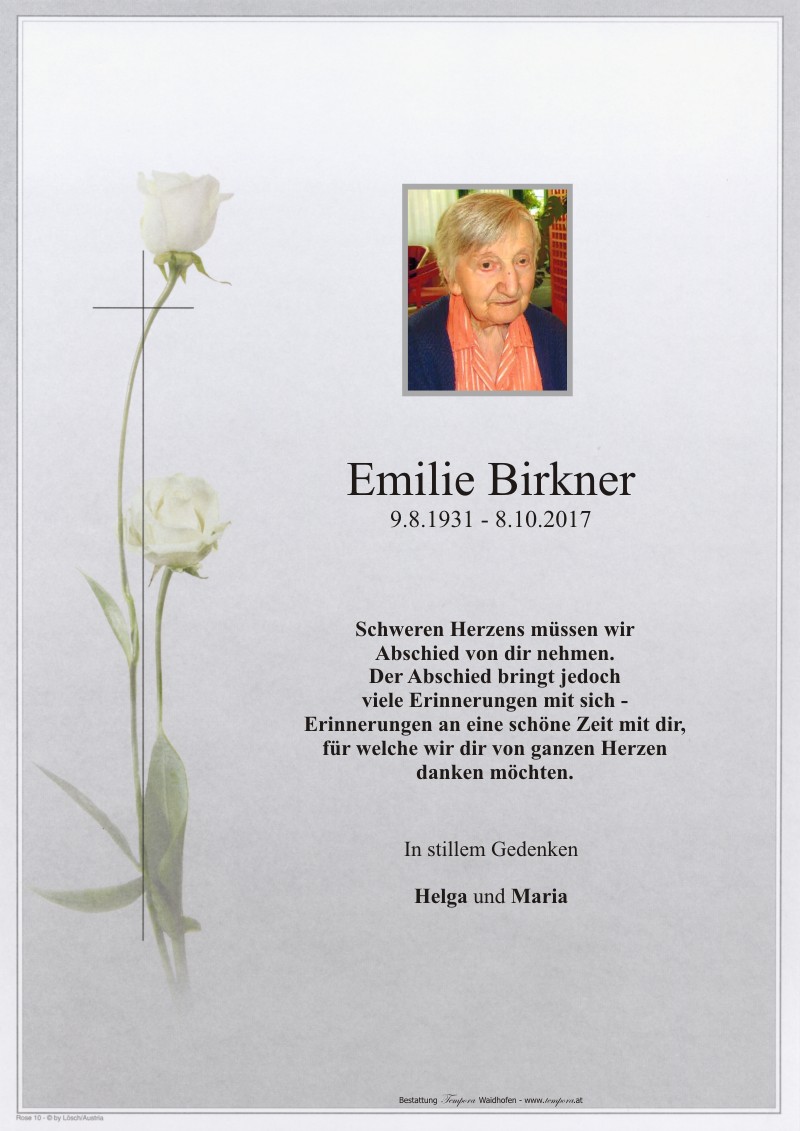 Parte Emilie Birkner