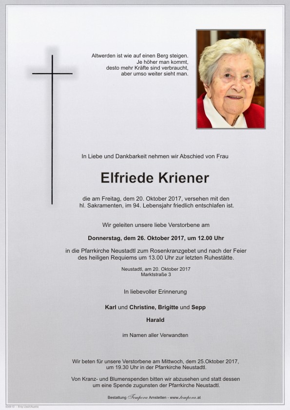 Parte Elfriede Kriener