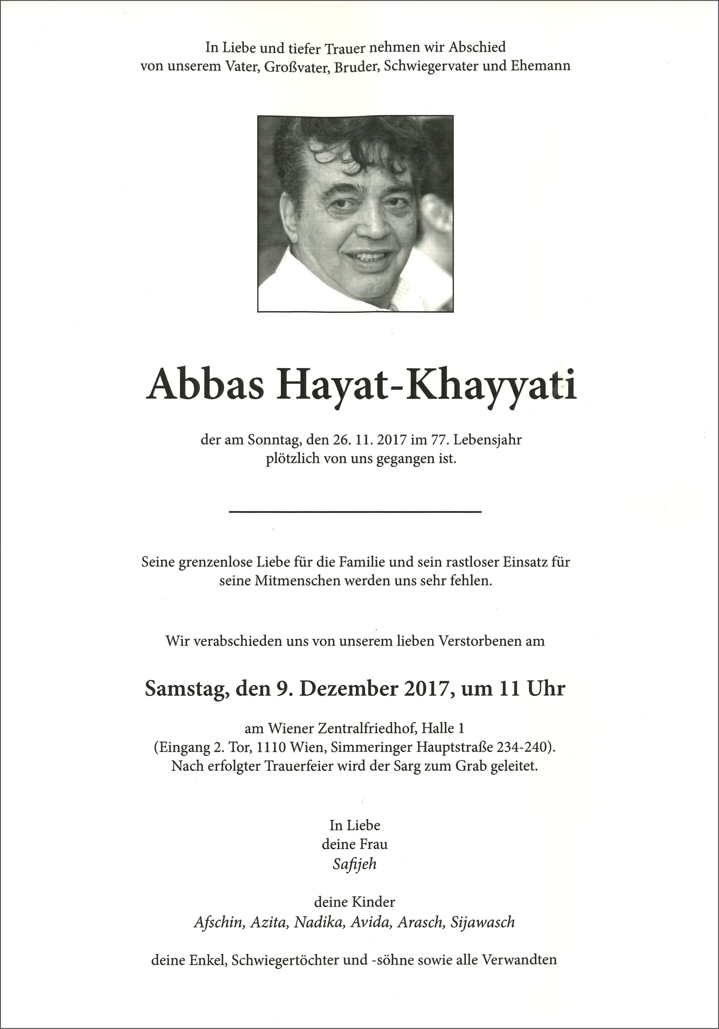 Parte Abbas Hayat-Khayyati