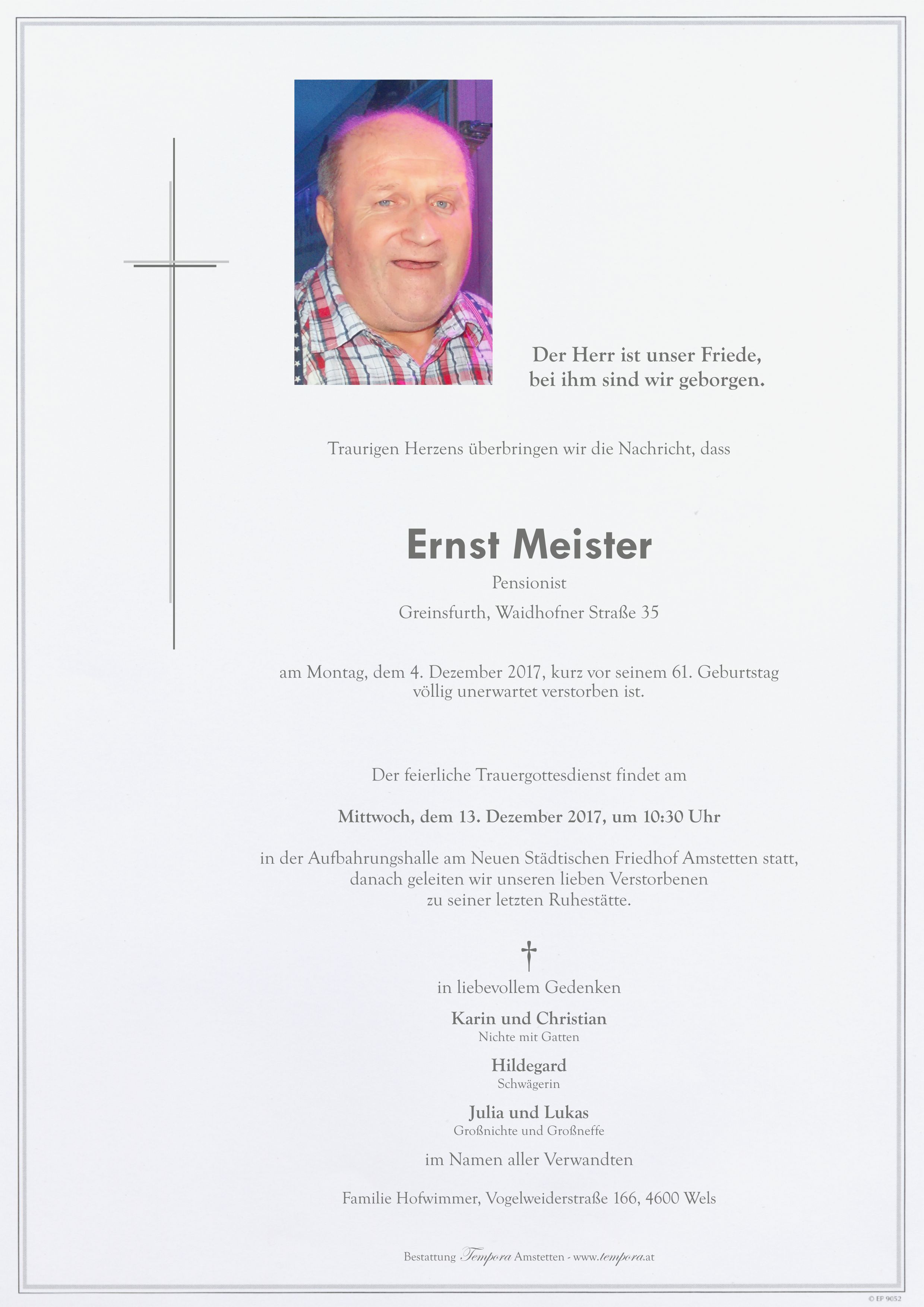 Parte Ernst Meister