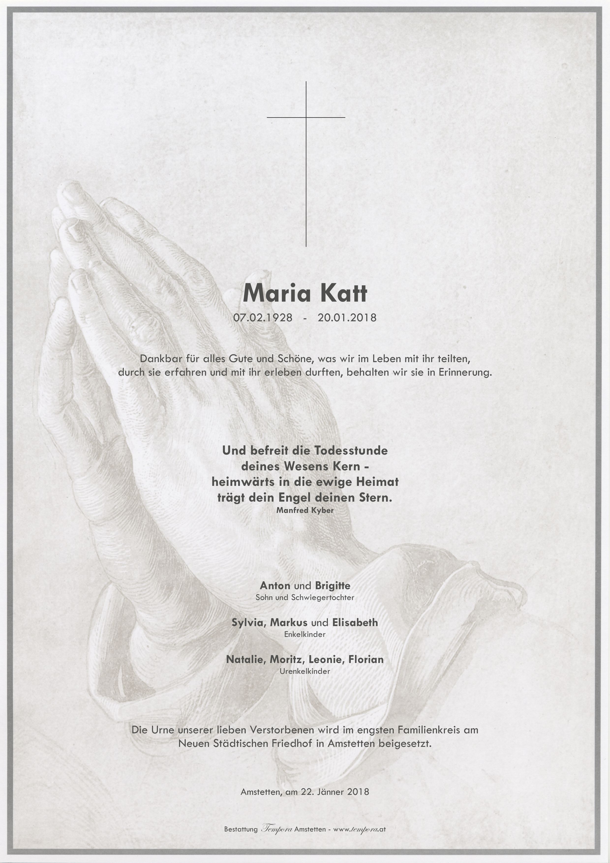 Parte Maria Katt