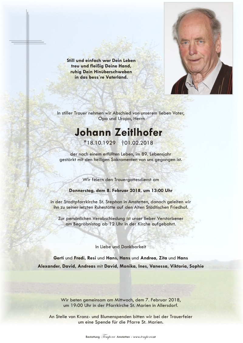 Parte Johann Zeitlhofer