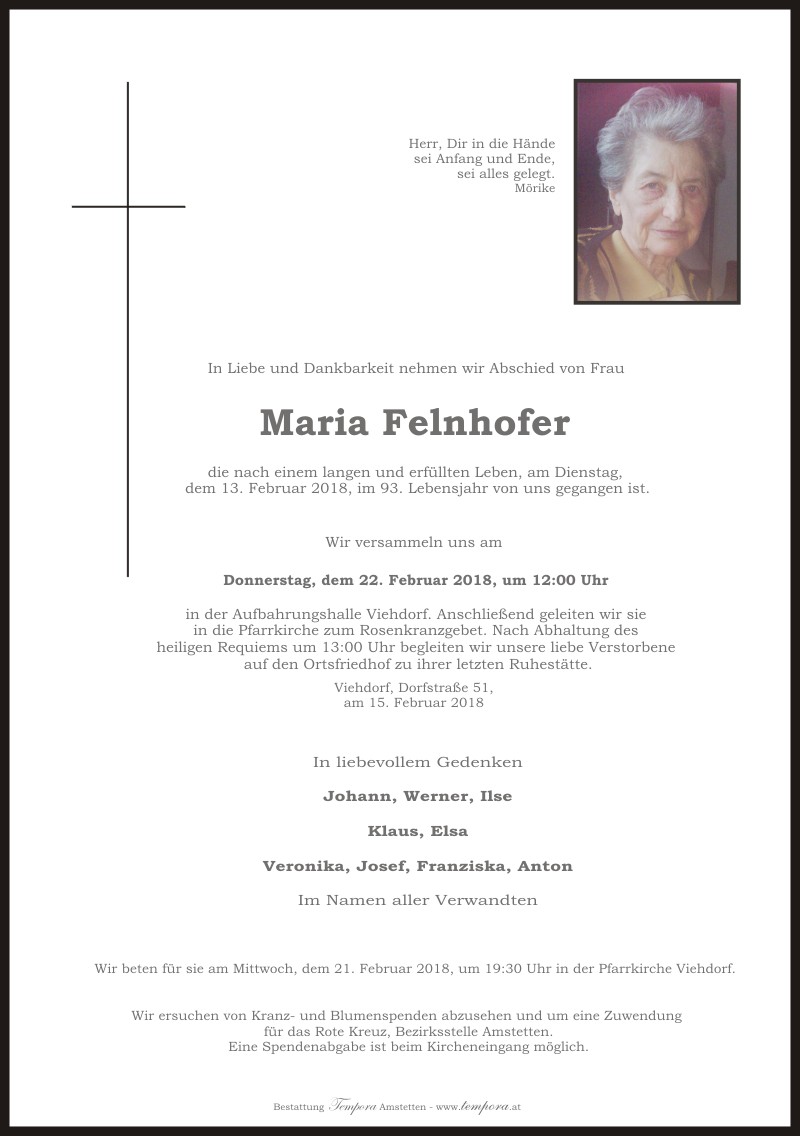 Parte Maria Felnhofer